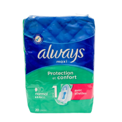 Absorbante Intime Always Maxi Protection and Comfort, Marimea 1, 20 Buc/Pachet, Absorbante Always, Absorbante Intime Always, Absorbante de Zi, Absorbante de Zi Always, Absorbante Always Maxi Protection and Comfort, Absorbante de Zi 20 Buc