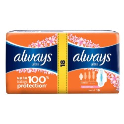 Absorbante Always Ultra Duo, 18 Buc, Absorbante Igienice, Absorbant Always, Absorbant Igienic, Absorbant Extern, Tampon Extern, Tampoane Externe, Absorbante Externe, Tampoane Igienice, Absorbant Igienic, Tampon Igienic, Absorbante Menstruatie