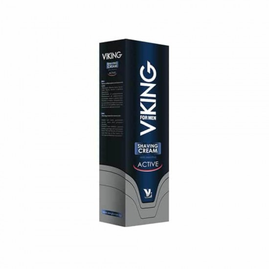 Crema de Ras Activa VIKING, 100 ml, Crema de Ras, Produse de Barbierit pentru Barbati, Cosmetice Ras, Crema de Barbierit, Creme de Barbierit, Produse de Barbierit fara Parabeni