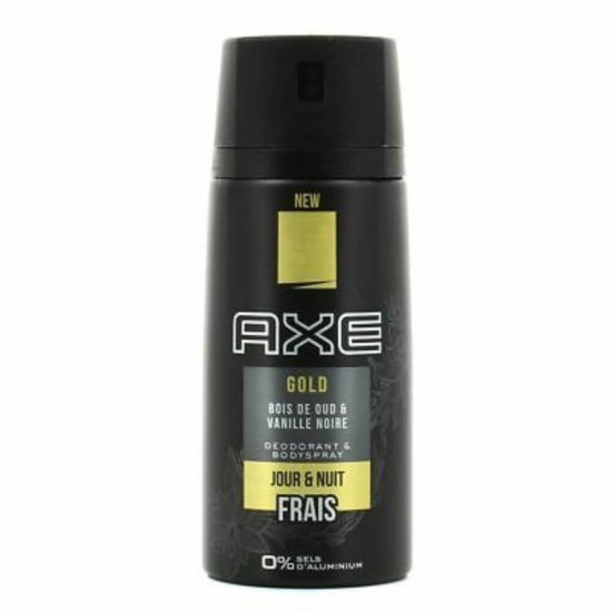 Deodorant Spray Axe Gold, 48h, 150 ml, Barbati, Deodorant Spray Anti-Perspirant Axe Gold, Deodorant Axe Gold, Antiperspirant Axe Gold, Deodorant Spray Barbati, Antiperspirante pentru Barbati, Deodorante Barbati, Antiperspirante Axe