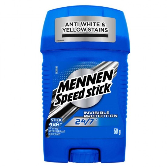 Deodorant Solid MENNEN SPEED STICK Invisible, 50 g, Deodorant, Deodorant Gel Barbati, Deodorante Solide Barbati, Deodorant Solid Barbatii, Deodorant Stick Solid, Deodorant Barbati, Deodorante Barbati, Antiperspirante Barbati, Antiperspirant Barbati