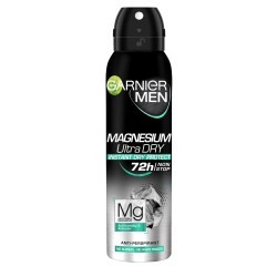 Deodorant Spray Garnier Magnesium Ultra Dry, 150 ml, Pentru Barbati, Deodorant Barbati, Spray Antiperspirant, Spray Garnier, Deodorant Antiperspirant