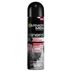 Deodorant Spray Garnier Mineral Action Control Thermic, 150 ml, Pentru Barbati, Deodorant Barbati, Spray Antiperspirant, Spray Garnier, Deodorant Antiperspirant