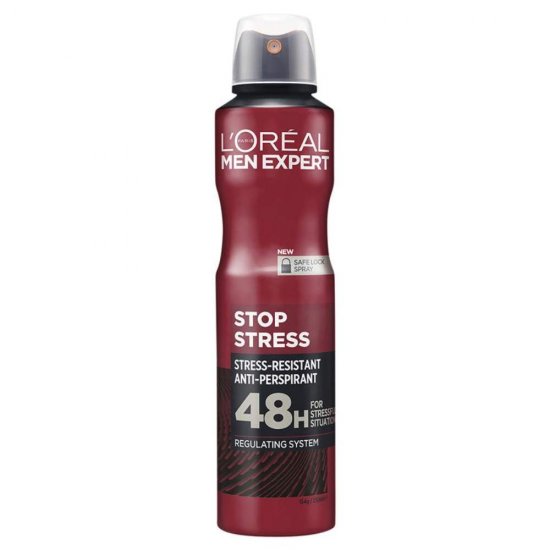 Deodorant Antiperspirant L’Oreal Men Expert Stop Stress, 150 ml, Protectie 48h, Deodorant Barbati, Antiperspirant Barbati, Deodorante Antiperspirante, Deodorante L’Oreal, Deodorant L’Oreal, Deodorant pentru Barbati, Deodorant 48h