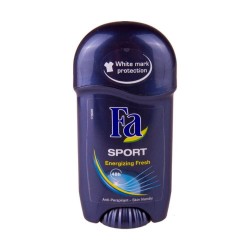 Deodorant Stick Solid FA Sport Energizing Fresh, 50 ml, Protectie 48h, Deodorante Fa, Deodorante Fa Stick Solid, Deodorant Antiperspirant, Deodorant Barbati, Deodorante Barbati, Antiperspirant Barbati, Antiperspirant Fa Stick Solid