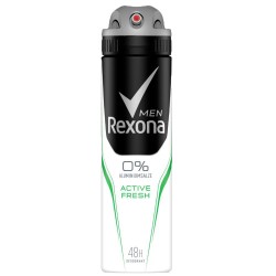 Deodorant Spray REXONA Active Fresh, 0% Aluminium Salt, 150 ml, Protectie 48h, Deodorante Spray, Deodorante Rexona, Deodorant Rexona Spray, Deodorant Parfumat, Deodorant Barbati, Deodorante Barbati, Deodorant Barbati Spray