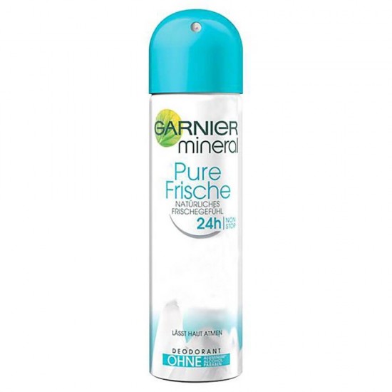 Deodorant Spray GARNIER Pure Frische, 150 ml, Protectie 24h, Deodorante, Deodorante Spray, Deodorant Garnier, Deodorant Garnier Spray, Deodorant Parfumat, Deodorant Femei, Deodorante Femei, Deodorant Femei Spray
