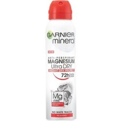Deodorant Spray GARNIER Magnesium Ultra Dry, 150 ml, Protectie 72h, Deodorante, Deodorante Spray, Deodorant Garnier, Deodorant Garnier Spray, Deodorant Antiperspirant, Deodorant Femei, Deodorante Femei, Antiperspirant Femei, Antiperspirant Garnier