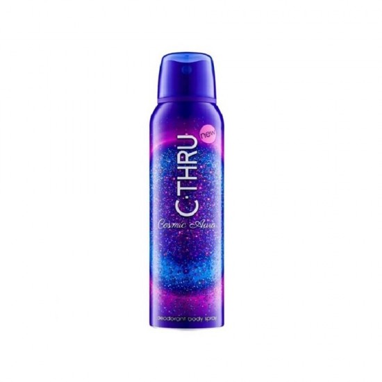 Deodorant Spray C-THRU Cosmic Aura, 150 ml, Deodorant Femei, Deodorant Spray C-THRU, Antiperspirant C-THRU, Deodorante si Antiperspirante Femei, Spray Antiperspirant, Deodorante Femei, Ingrijire Corporala, Deodorante C-THRU pentru Femei, Produse C-THRU