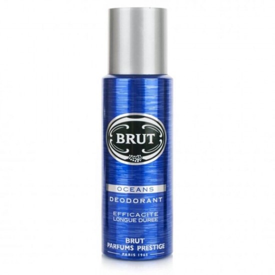 Deodorant Spray BRUT Oceans, 200 ml, Protectie 24h, Deodorante, Deodorante Spray, Deodorant BRUT, Deodorant BRUT Spray, Deodorant Parfumat, Deodorante Parfumate, Deodorant Barbati, Deodorante Barbati, Deodorant Men