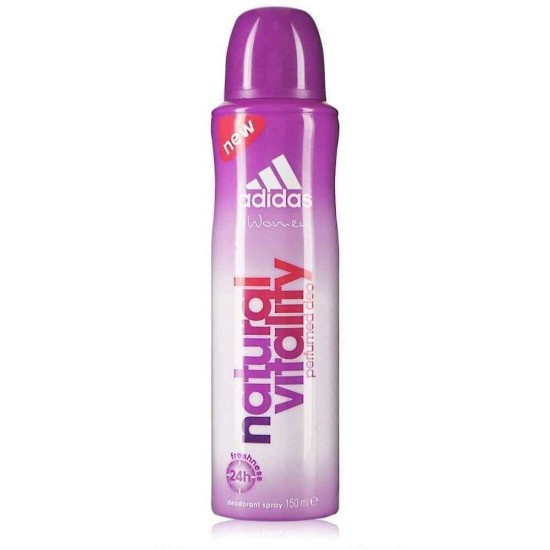 Deodorant Spray ADIDAS Natural Vitality Femei, 150 ml, Protectie 24h, Deodorante, Deodorante Spray, Deodorant Adidas, Deodorant Adidas Spray, Deodorant Parfumat, Deodorant Femei, Deodorante Femei, Deodorant Femei Spray