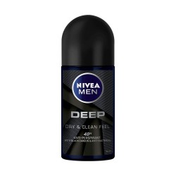 Deodorant Roll On Anti-Perspirant NIVEA Men Deep Dry & Clean Skin Feeling, 50 ml, Protectie pana la 48h, Deodorante, Deodorant Roll On, Deodorante Barbati, Antiperspirante Barbati, Deodorante NIVEA, Deodorante si Antiperspirante Deodorant Roll On Anti-Perspirant NIVEA Men Deep Dry & Clean Skin Feeling, 50 ml, Protectie pana la 48h, Deodorante, Deodorant Roll On, Deodorante Barbati, Antiperspirante Barbati, Deodorante NIVEA, Deodorante si Antiperspirante