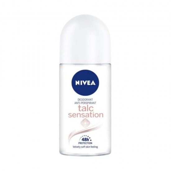 Deodorant Roll On Anti-Perspirant NIVEA Talc Sensation, 50 ml, Protectie pana la 48h, Deodorante, Deodorant Roll On, Deodorante Femei, Antiperspirante Femei, Antiperspirant NIVEA, Deodorante NIVEA, Deodorante si Antiperspirante