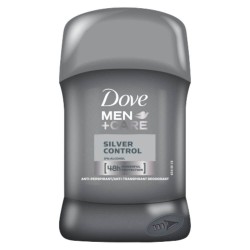 Deodorant Stick DOVE Care Silver Control 50 ml, Pentru Barbati, Protectie 48h, Deodorant Solid, Deodorante Solide, Deodorant Solid Barbatii, Deodorant Stick Solid, Deodorant Barbati, Deodorante Barbati, Antiperspirante Barbati, Antiperspirant Barbati