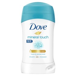 Deodorant Stick DOVE Mineral Touch, 40 ml, Pentru Femei, Protectie 48h, Deodorant Solid, Deodorante Solide, Deodorant Solid Femei, Deodorant Crema, Deodorant Stick Solid, Deodorant Femei, Deodorante Femei, Antiperspirante Femei, Antiperspirant Femei
