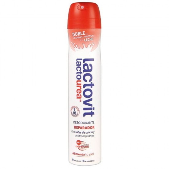 Spray Deodorant Lactovit Lactourea, 200 ml, Spray-uri Deodorante Lactovit Lactourea, Antiperspirant Lactovit Lactourea, Deodorante si Antiperspirante Lactovit Lactourea, Spray Antiperspirant, Ingrijire Corporala, Produse Igiena Corporala