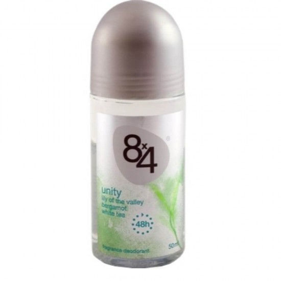 Deodorant Roll On Anti-Perspirant 8x4, Parfum de Liliac, Bergamot si Ceai Alb, 50 ml, Protectie 48h, Deodorant Femei, Deodorant Roll On, Anti-Perspirant, Deodorant 8x4 Roll On, Deodorant Antiperspirant, Antiperspirant Femei