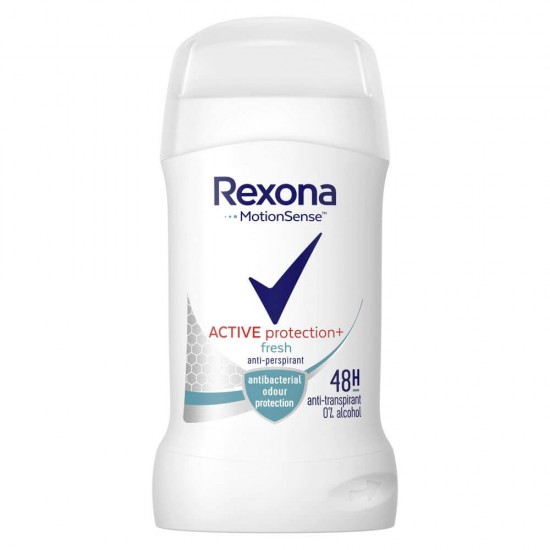 Deodorant Stick REXONA Active Protection Fresh, 40 ml, Protectie 48h, Deodorant Solid, Deodorante Solide, Deodorant Solid Femei, Deodorant Crema, Deodorant Stick Solid, Deodorant Femei, Deodorante Femei, Antiperspirante Femei, Antiperspirant Femei