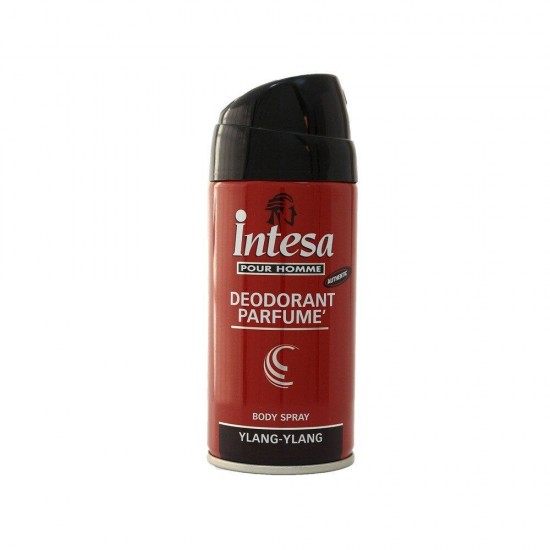 Spray de Corp Intesa Deodorant Parfume, 150 ml, Ylang-Ylang, Pentru Barbati, Deodorant Barbati, Spray de Corp Barbati, Spray Intesa, Deodorant Body Spray, Deodorant pentru Barbati, Spray Deodorant Barbati