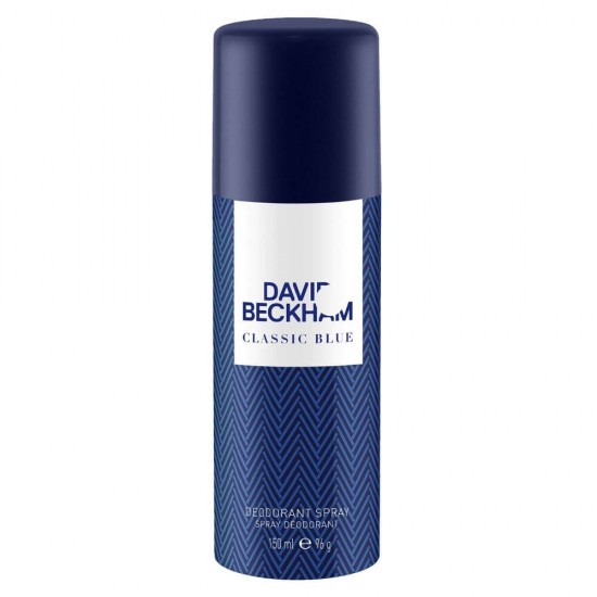 Spray Deodorant David Beckham Classic Blue, 150 ml, Deodorant Barbati David Beckham Classic Blue, Deodorant Spray David Beckham Classic Blue, Deodorante si Antiperspirante David Beckham Classic Blue