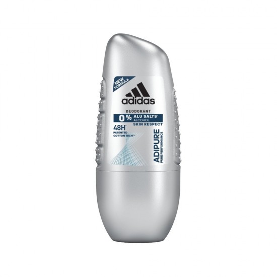Deodorant Roll On Adidas AdiPure, pentru Barbati, 50 ml, Antiperspirant, Deodorant Barbati, Roll On Barbati, Roll On Antiperspirant, Deodorant Antiperspirant, Deodorant Adidas, Roll On Adidas, Antiperspirant Adidas, Antiperspirant Barbati