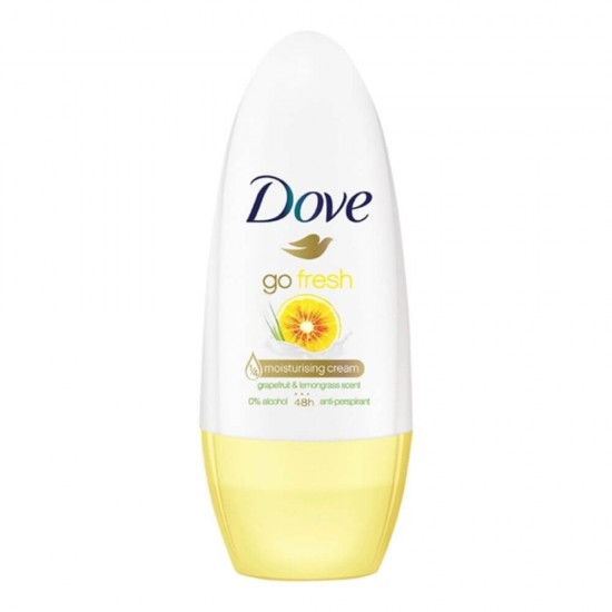 Deodorant Roll-On Dove Fresh Grapefruit&Lemongrass, 50 ml, Protectie 48 h, Deodorant Roll On Femei Deodorant Roll On DOVE, Antiperspirant Femei Dove, Deodorante si Antiperspirante Femei, Ingrijire Corporala, Deodorante Dove pentru Femei