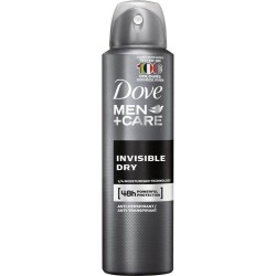 Spray Deodorant DOVE Men Invisible Dry, 150 ml, Deodorant Barbati, Deodorant Spray DOVE, Antiperspirant DOVE, Deodorante si Antiperspirante Barbati, Spray Antiperspirant, Ingrijire Corporala, Deodorante DOVE pentru Barbati