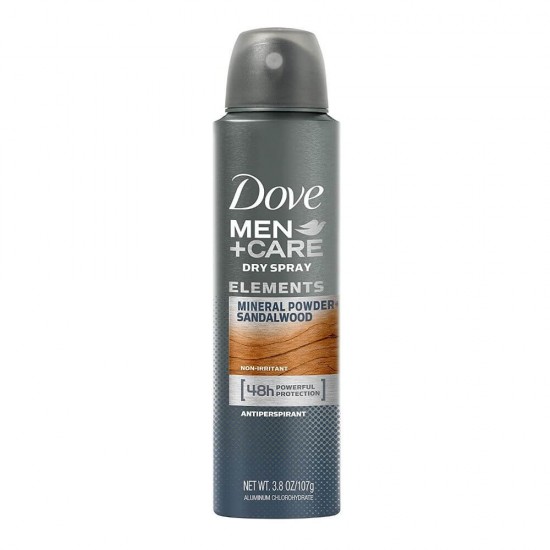 Spray Deodorant DOVE Men Mineral Powder Sandalwood, 150 ml, Extract de Santal, Deodorant Barbati, Deodorant Spray DOVE, Antiperspirant DOVE, Deodorante si Antiperspirante Barbati, Spray Antiperspirant, Ingrijire Corporala, Deodorante DOVE pentru Barbati