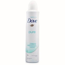Spray Deodorant DOVE Pure, 150 ml, Piele Sensibila, Deodorant Femei, Deodorant Spray DOVE, Antiperspirant DOVE, Deodorante si Antiperspirante Femei, Spray Antiperspirant, Ingrijire Corporala, Deodorante DOVE pentru Femei