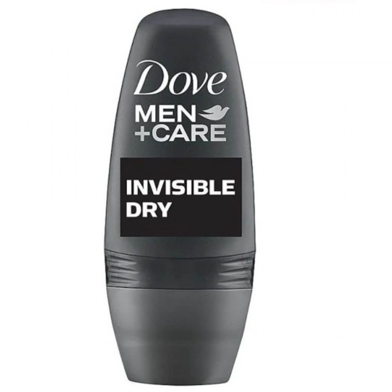 Deodorant Roll-On Dove Men Invisible Dry, 50 ml, Protectie 48 h, Deodorant Roll On Barbati, Deodorant Roll On DOVE, Antiperspirant Barbati Dove, Deodorante si Antiperspirante Barbati, Ingrijire Corporala, Deodorante Dove pentru Barbati
