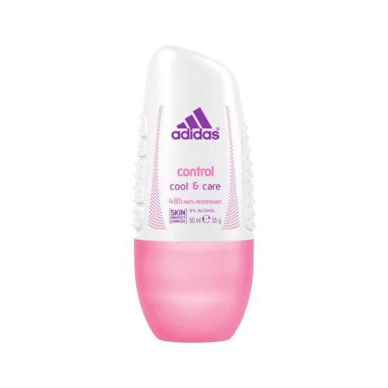 Deodorant Roll On Adidas Control Cool&Care, 50 ml, pentru Femei, Deodorant Adidas Control Cool & Care, Deodorant Roll On, Roll On Deodorant Femei, Deodorant Fresh, Deodorante Femei, Deodorante Adidas, Antiperspirant pentru Femei