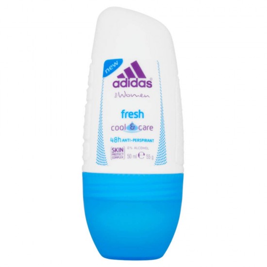 Deodorant Roll On Adidas Fresh, 50 ml, Femei, Deodorant Adidas Fresh, Deodorant Adidas Action 3, Deodorant Roll On, Roll On Deodorant Femei, Deodorant Fresh, Deodorante Femei, Deodorante Adidas, Antiperspirant pentru Femei