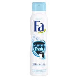 Deodorant Spray FA, Lacramioare, 150 ml, 48 h Protectie, Formula Vegana, Deodorant Fa Invisible Fresh, Deodorant Parfum de Lacramioara, Deodorant Spray pentru Femei, Deodorant Parfumat, Deodorante Femei