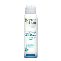 Deodorant Spray Garnier Pure Active, pentru Femei, 150 ml, Deodorant pentru Femei, Deodorant Garnier, Spray Deodorant, Antiperspirant, Spray Antiperspirant, Deodorant Antiperspirant