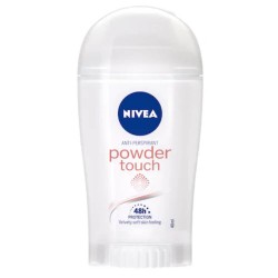 Deodorant Stick Anti-Perspirant NIVEA Powder Touch pentru Femei, Protectie 48h, 40 ml, Deodorante, Deodorant pentru Femei, Deodorant Solid, Anti-perspirant pentru Femei, Deodorant Nivea, Anti-perspirant Stick