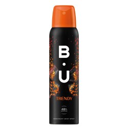 Deodorant Spray B.U. Trendy, 150 ml, Deodorant Femei, Deodorant Spray BU, Antiperspirant B.U., Deodorante si Antiperspirante Femei, Spray Antiperspirant, Ingrijire Corporala, Deodorante BU pentru Femei, Produse B.U.