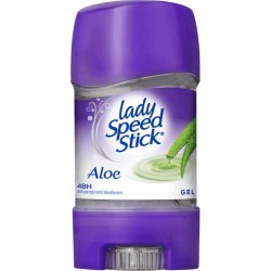 Deodorant Stick Gel Lady Speed Stick Aloe Vera, 65 g, Protectie 48 h, Deodorant Gel Femei, Deodorant Lady Speed Stick, Antiperspirant Femei, Deodorante si Antiperspirante Femei, Ingrijire Corporala, Antiperspirant Gel