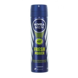 Spray Deodorant Nivea Men Fresh Power, 150 ml, Parfum Oriental, Deodorant Barbati, Deodorant Spray Nivea, Antiperspirant Nivea, Deodorante si Antiperspirante Barbati, Spray Antiperspirant, Ingrijire Corporala, Deodorante Nivea pentru Barbati