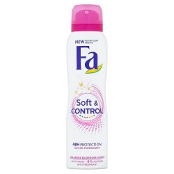 Deodorant Spray Fa Anti-Perspirant Soft & Control, 150 ml, Parfum de Floare de Portocala, Deodorant Femei, Deodorant Spray FA, Antiperspirant Fa, Deodorante si Antiperspirante Femei, Spray Antiperspirant, Ingrijire Corporala, Deodorante Fa Femei