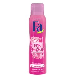 Deodorant Spray Fa Pink Passion, 150 ml, Protectie Pana la 48h, Parfum de Trandafir Roz, Deodorant Femei, Deodorant Spray FA, Antiperspirant Fa, Deodorante si Antiperspirante Femei, Spray Antiperspirant, Ingrijire Corporala, Deodorante Fa pentru Femei