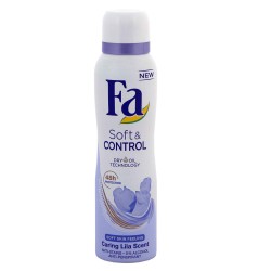 Deodorant Spray Fa Antiperspirant Soft & Control, 150 ml, Parfum de Liliac, Deodorant Femei, Deodorant Spray FA, Antiperspirant Fa, Deodorante si Antiperspirante Femei, Spray Antiperspirant, Ingrijire Corporala, Deodorante Fa pentru Femei, Produse Fa
