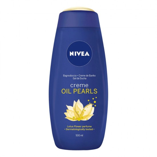 Gel de Dus NIVEA Creme Oil Pearls, 500 ml, Floare de Lotus, Gel de Dus Nivea, Gel de Dus cu Lotus, Geluri de Dus Nivea, Geluri de Dus Parfumate, Geluri de Dus Hidratant, Gel de Dus pentru Femei, Geluri de Dus Nivea, Gel de Dus Crema