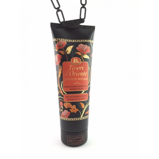 Gel de Dus Crema Tesori d'Oriente Japanese Rituals, 250 ml, pentru Femei, cu Ulei de Tsubaki si Bujor, Gel de Dus Hidratant, Gel de Dus Pentru Femei, Gel de Corp, Gel pentru Dus, Gel de Dus Crema, Gel pentru Dus Crema, Gel de Dus Tesori d'Oriente