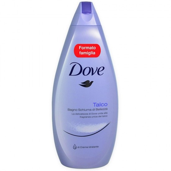 Gel de Dus Dove Talco Spumant de Baie, 500 ml, Gel de Dus Hidratant, Gel de Dus Unisex, Gel de Corp, Gel pentru Dus, Gel de Dus Dove, Gel pentru Dus Dove, Spumant de Baie, Spumant pentru Baie