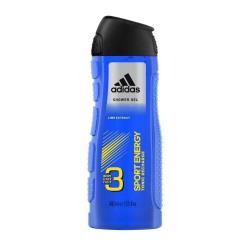 Gel de Dus ADIDAS Men Sport Energy, 400 ml, cu Extracte de Lime, Gel de Dus pentru Barbati, Geluri Dus pentru Barbati, Geluri de Dus ADIDAS, Gel pentru Dus, Produse Ingrijire Corp, Produse Igiena Corp, Cosmetice pentru Corp