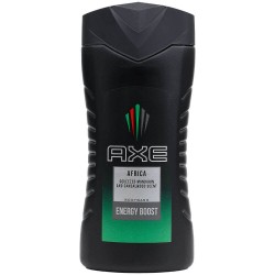 Gel de Dus AXE Africa Energy Boost, 250 ml, Parfum de Lemn de Santal si Mandarine, Gel de Dus Axe, Gel de Dus Barbati, Gel de Dus Revigorant, Geluri de Dus Barbati, Geluri de Dus Hidratante, Gel de Dus Energizant,