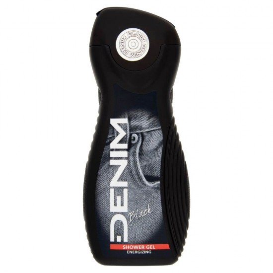 Gel de Dus DENIM Black, 250 ml, Regenerant si Tonifiant, Gel de Dus Denim, Gel de Dus Barbati, Gel de Dus Revigorant, Geluri de Dus Barbati, Geluri de Dus Hidratante, Gel de Dus Energizant, Geluri de Dus Denim