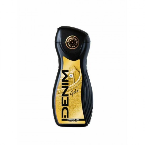 Gel de Dus DENIM Gold, 250 ml, Regenerant si Tonifiant, Gel de Dus Denim, Gel de Dus Barbati, Gel de Dus Revigorant, Geluri de Dus Barbati, Geluri de Dus Hidratante, Gel de Dus Energizant, Geluri de Dus Denim