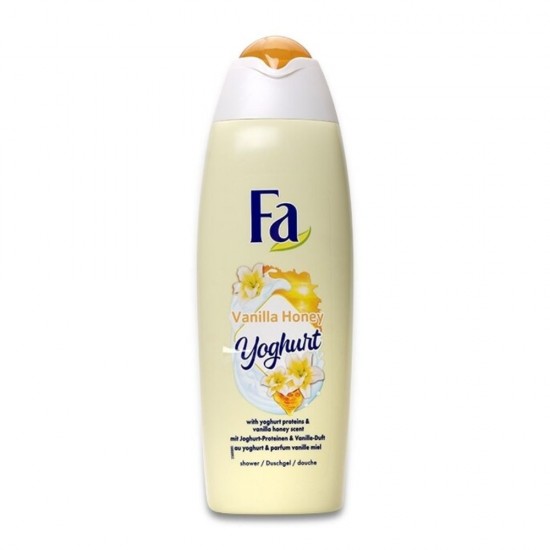 Gel de Dus Fa Vanilie, Miere si Iaurt, 750 ml, Gel de Dus Unisex, Gel de Corp, Gel de Dus Hidratant, Gel pentru Dus