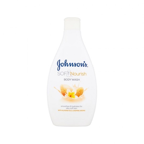Gel de Dus JOHNSONS Soft Nourish, 400 ml, Cu Extract de Ulei de Migdale si Iasomie, Gel de Dus Johnsons, Gel de Dus Parfum Deosebit, Gel de Dus Revigorant, Geluri de Dus Parfumate, Geluri de Dus Hidratante, Gel de Dus Energizant, Geluri de Dus Johnsons